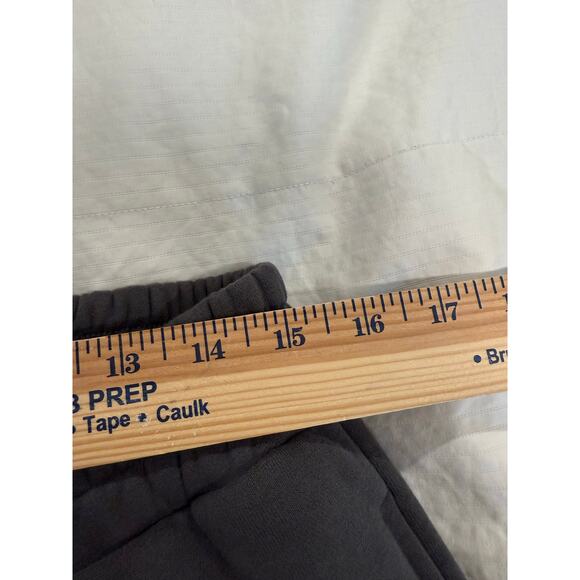 Comfrt Signature Jogger Pants Womens Large Gray Fleece Lined Logo Tapered Leg - Picture 6 of 8